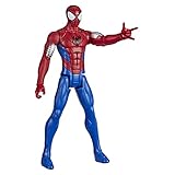 Marvel Spider-Man: Titan Hero Serie Armored Spider-Man, 30 cm große Superhelden...