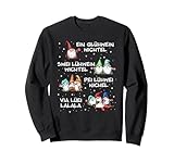 Fusselviecher Unisex Erwachsene Schwarz Sweatshirt Party Weihnachten Glühwein...