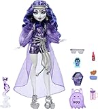 Monster High Spectra Vondergeist Puppe mit Frettchen Rhuen und Zubehörteilen...