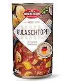 DREISTERN Gulaschsuppe 1200g I Mit Rindfleisch & Gemüse I XXL Herzhafter...