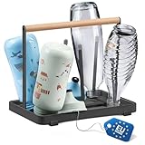 D&D Living All-in-One Flaschenhalter für SodaStream - Abtropfgestell für...