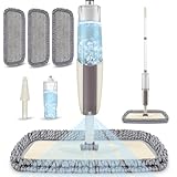 Sprühwischer Bodenwischer Wischer mit Sprühfunktion, MEXERRIS Spray Mop 360...