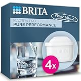 BRITA Wasserfilterkartusche MAXTRA PRO Pure Performance (All-in-1) 4er-Pack –...