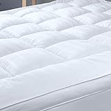 Threads For Bed Matratzenauflage 180 x 200 cm, Super Weicher Topper Atmungsaktiv...