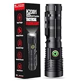 Banral Taschenlampe Led Aufladbar 10000 lumen - Led Taschenlampe Extrem Hell -...