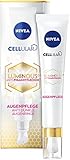 NIVEA Cellular Luminous 630 Anti-Pigmentflecken Augenpflege (15 ml), Anti-Age Augencreme gegen Augenringe, feuchtigkeitsspendende Augencreme mit Hyaluron und Koffein