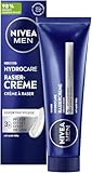 NIVEA MEN Hydrocare Rasiercreme, mit cremigem Schaum für eine sanfte Rasur,...