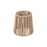 Boho Rattan Lampenschirm Klein E27 Lampenschirme für Tischlampe Hängelampe...