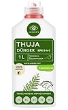 Thuja Dünger flüssig 1 Liter Konzentrat - Koniferen Dünger - Flüssigdünger...