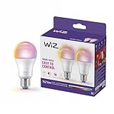 WiZ Smart LED A60-Lampe, Color und Tunable White, E27-Sockel, 100W, 1521 Lumen,...