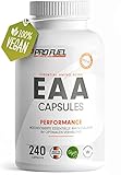 EAA Kapseln hochdosiert 240 Giga Caps mit je 1000 mg EAA (vegan) - Optimiertes...