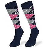 SKIETY Baumwollsocken – Reitsachen – Kniestrümpfe Unisex Erwachsene –...