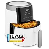 MEDION P40 L Heißluftfritteuse (4,7 Liter, Airfryer, 1500 Watt, einfache...