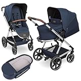 ABC Design Kombikinderwagen Timbo 4-2in1 Kinderwagen mit leichter, tragbarer...