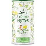 Grüne Mutter - Das Original - Greens Pulver - Coenzym Q10, Weizengras,...