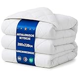 Amazinggirl Bettdecke Ganzjahresdecke 220 x 200 cm - Duvet Bett Decke...