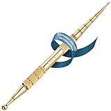 REMOS Akupressurstift & Meridianstift Edelstahl gold Länge 13cm Kugel 2.5/6 mm
