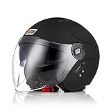 ORIGINE Motorradhelm Jethelm Roller Helm Scooter Helm Chopper Helm Moped Mofa...