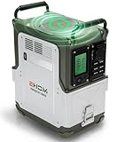 EHOM Tragbare Power Station EP600, 512Wh Solar Generator LiFePO4, 2X 600W(Spitze...
