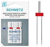 SCHMETZ | 2 Nähmaschinennadeln | Zwillings-Stretch | 130/705 H-S ZWI 4.0 |...
