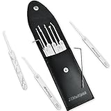 MULTIPICK ELITE 11 Lockpicking Set [11 Teile | 0,6 mm] Lockpick Tool, Schlösser...