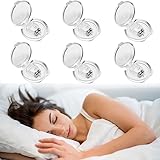 Schnarchstopper Anti Schnarch, 6 PCS Anti Schnarch Magnet NasenClip, Schnarchen...