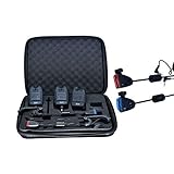 CarpOn® Funk Bissanzeiger Set 2+1,3+1,4+1 2 Angeln Bissalarm+1 Empfänger+2...