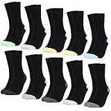 Occulto 10 PAAR SOCKEN für DAMEN aus BAUMWOLLE (Modell: Gertrud)...