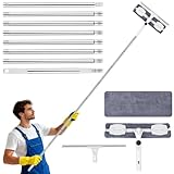 420 cm Fensterputzer Teleskop, Fensterputzer Set, 2 In 1 Teleskop...