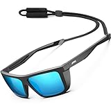 ATTCL Herren Sport Polarisierte Sonnenbrille Für Laufen Fahren Angeln Reise...