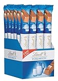 Lindt Vollmilch Schokoladen-Sticks | 24 x 40g Schokoladenriegel |...