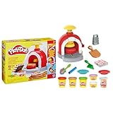 Play-Doh Kitchen Creations Pizzabäckerei, 4 x 57g Dosen und 2 x 28g Dosen...
