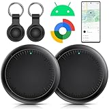 Air Tracker Schlüsselfinder,2 Pack Android Smart Tag kompatibel mit Google Mein...