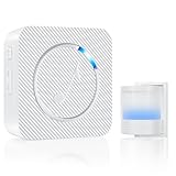 Bewegungsmelder Alarm Klingel, PHYSEN Funk Durchgangsmelder, PIR Infrarot...