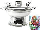yoaxia ® - FEUERTOPF - auch Mongolentopf – Asien- Fondue – HOT POT Ø ca....