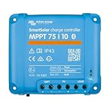 Victron Energy SmartSolar MPPT 75V 10 Amp 12/24-Volt Solar Laderegler...