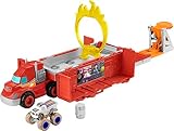 Fisher-Price GYD04 - Blaze und die Monstermaschinen Stunt-Transporter, Fahrzeug...