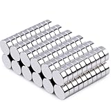 KOBOKO 100 Stück Neodym Magnete, 4×2mm Mini Magnete, Stark, Magneten zum...