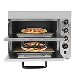 Tagtuell Elektrischer Pizzaofen, 3000W Doppellagig Mini Pizzaofen Elektrisch,...