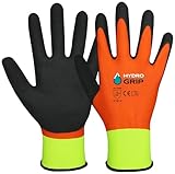 ACE HydroGrip 2 Paar Schutzhandschuhe - Arbeits-Handschuhe gegen Nässe -...
