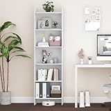 Hzuaneri Bücherregal, Regal, Standregal, Büroregal, mit 6 Fächern, offen,...
