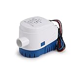 Automatische Bilgepumpe, ONEVER DC 12V 1100GPH Automatische Boots Lenzpumpe,...