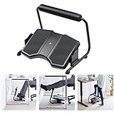 RIAMTGCX Fußstütze Büro Schwarz ergonomische Fußablage höhenverstellbar &...