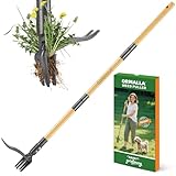 Ormalla Unkrautstecher, 1.1m Langem Stiel, Löwenzahn Entferner, Natürlicher...