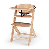 Kinderkraft Kinderhochstuhl aus Holz ENOCK 3 in 1, Niedriger Stuhl, Babystuhl,...