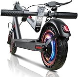 QnQ E Scooter, Elektroscooter für Erwachsene, 500W Motor, 20KM/H, 8.5 Zoll...