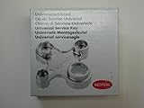 Neoperl Universal-Serviceschlüssel, vernickelt für M22/ M24/ M28/ M18; Caché...