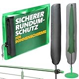 4smile Sonnenschirm Schutzhülle - Schutzhülle für Sonnenschirm 2 m Ø / 2 m x...