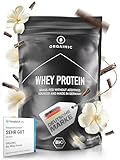 ORGAINIC Bio Blaubeere Whey Protein - Bio Zertifiziert ohne Zusatzstoffe -...