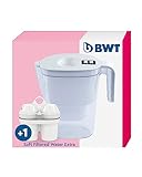 BWT Wasserfilter Vida Weiß 2,6L | Filter mit 1 Soft Filtered Water Extra...